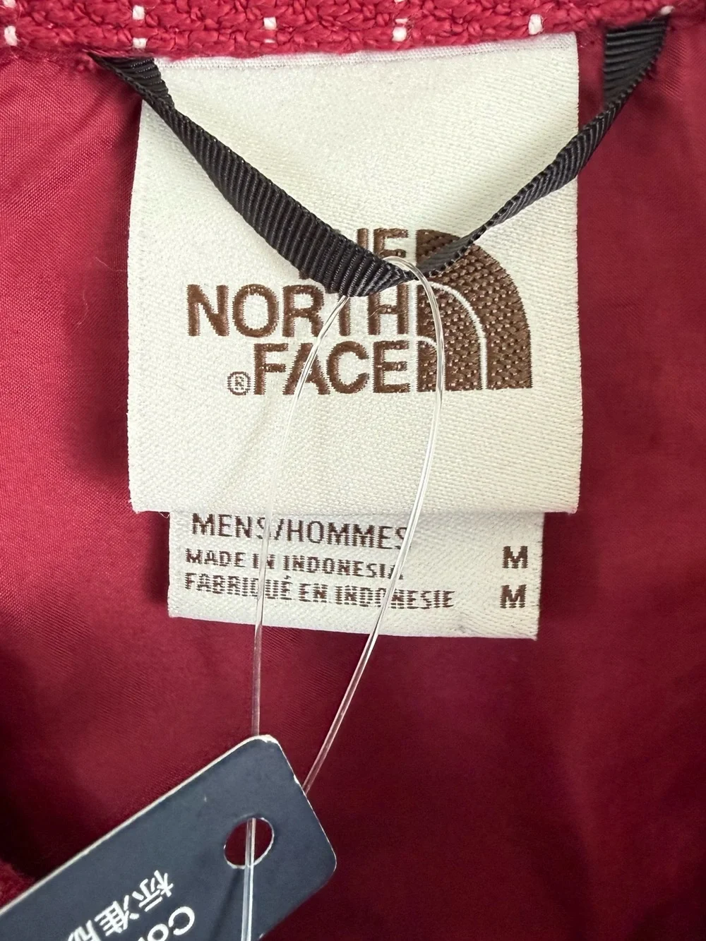 NWT The North Face Men's Valley Twill Flannel Beetroot Grid Plaid Medium